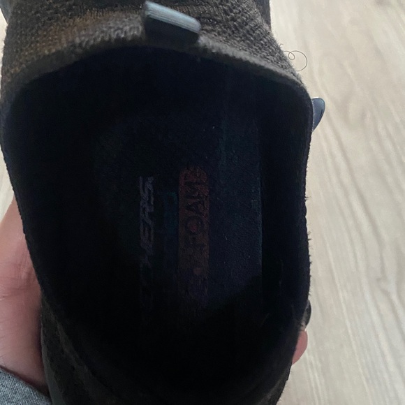 Skechers Women's Black Slip-On Sneakers - Picture 4 of 8